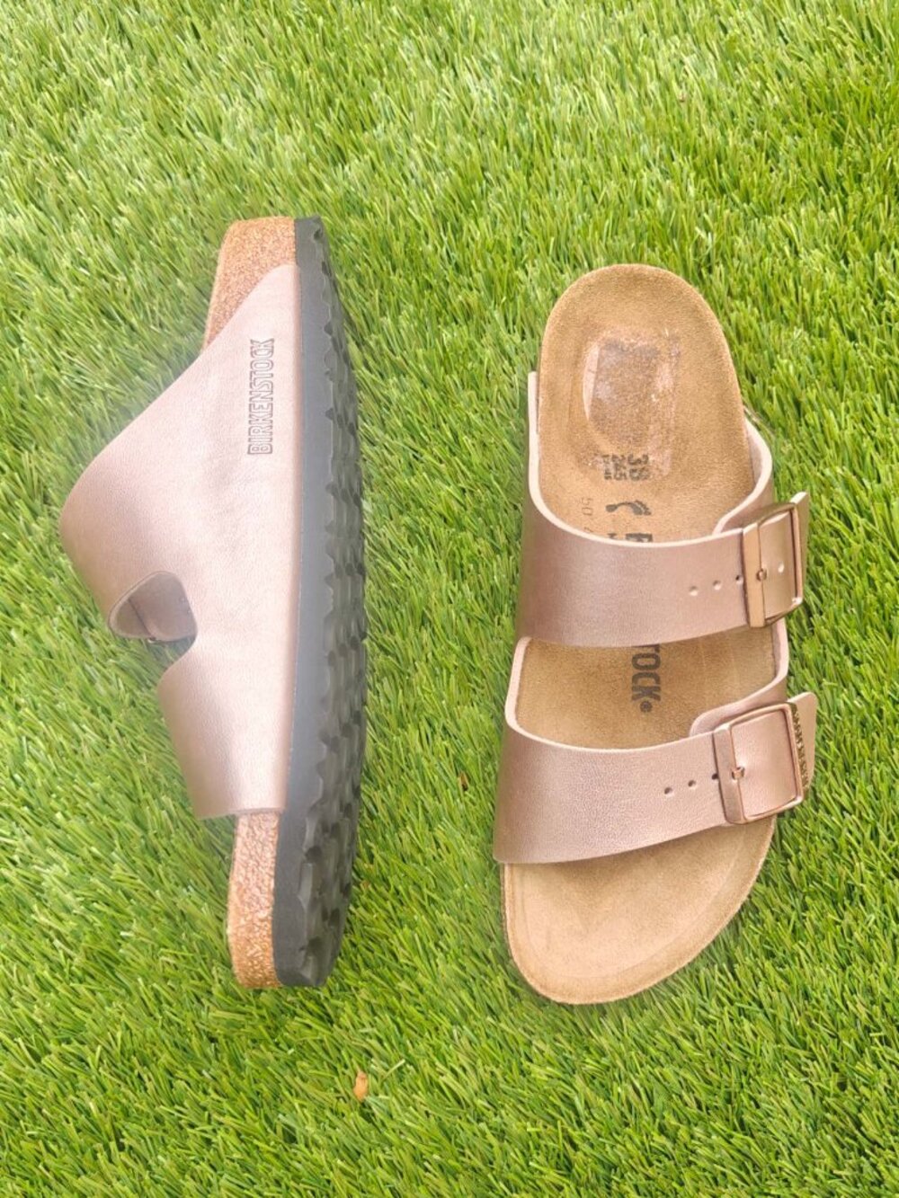 NEW BIRKENSTOCK Arizona Birko-Flor Sandals - Picture 5 of 6